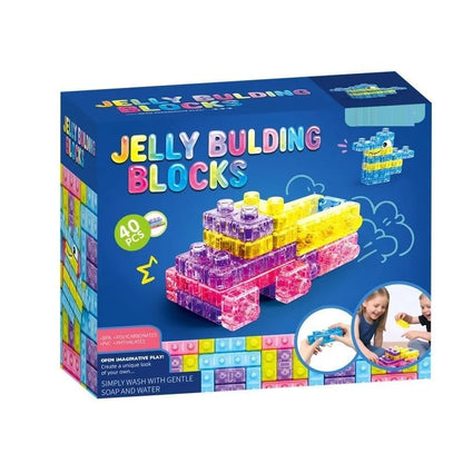 Soft Jelly Building Blocks 40 Pcs