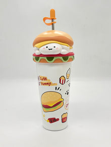 Cute Hamburger Character Insulated Tumbler 635ml