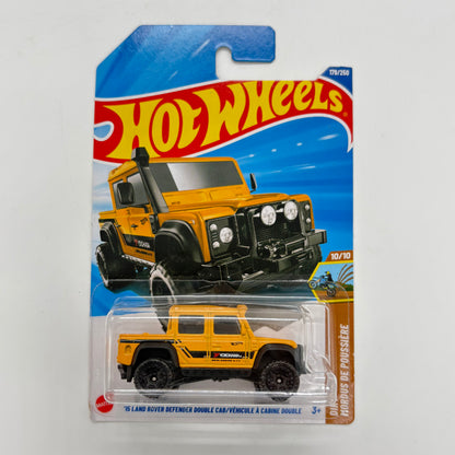 Hot Wheels 1:64 Die-Cast Set of 4 - McLaren W1, Land Rover Defender Double Cab, Street Shrieker, Instant Boost