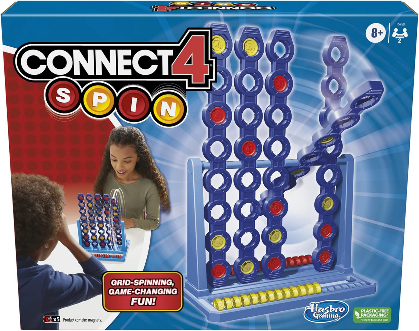 Hasbro Gaming Connect 4 Spin game.