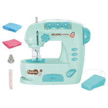 Electric Sewing Machine Toy with Foot Pedal and Accessories