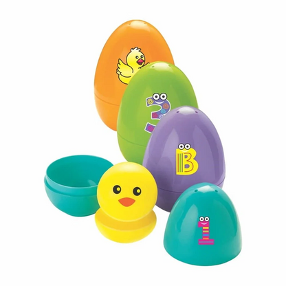 Toymate Find The Chick – Nesting Egg Puzzle Toy for Babies & Toddlers Ages 12M+