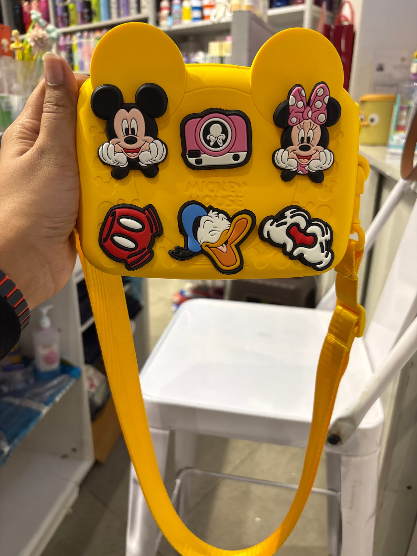 Mickey Mouse Silicone Sling Bag