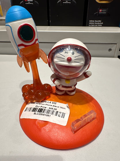 Doraemon Astronaut Phone Stand Figure - 10cm Collectible Desk Accessory
