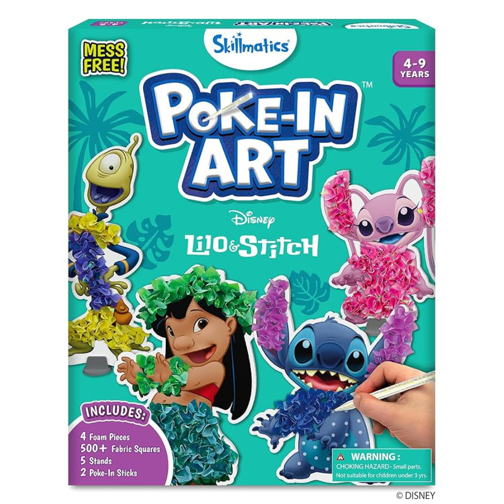 Skillmatics Disney Poke-In Art of Stitch and Lilo