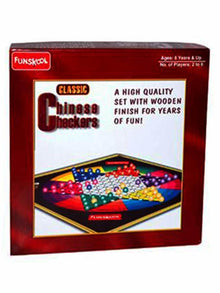 Funskool Games, Classic Chinese Checkers, The classic strategy board game, Kids & family, 2 - 6 players, Ages 6 and above