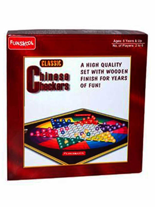 Funskool Games, Classic Chinese Checkers, The classic strategy board game, Kids & family, 2 - 6 players, Ages 6 and above