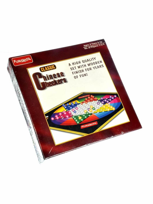 Funskool Games, Classic Chinese Checkers, The classic strategy board game, Kids & family, 2 - 6 players, Ages 6 and above