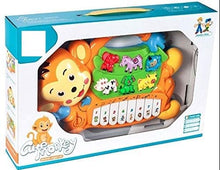 Cute Monkey & Dog Animal Music Piano Toy
