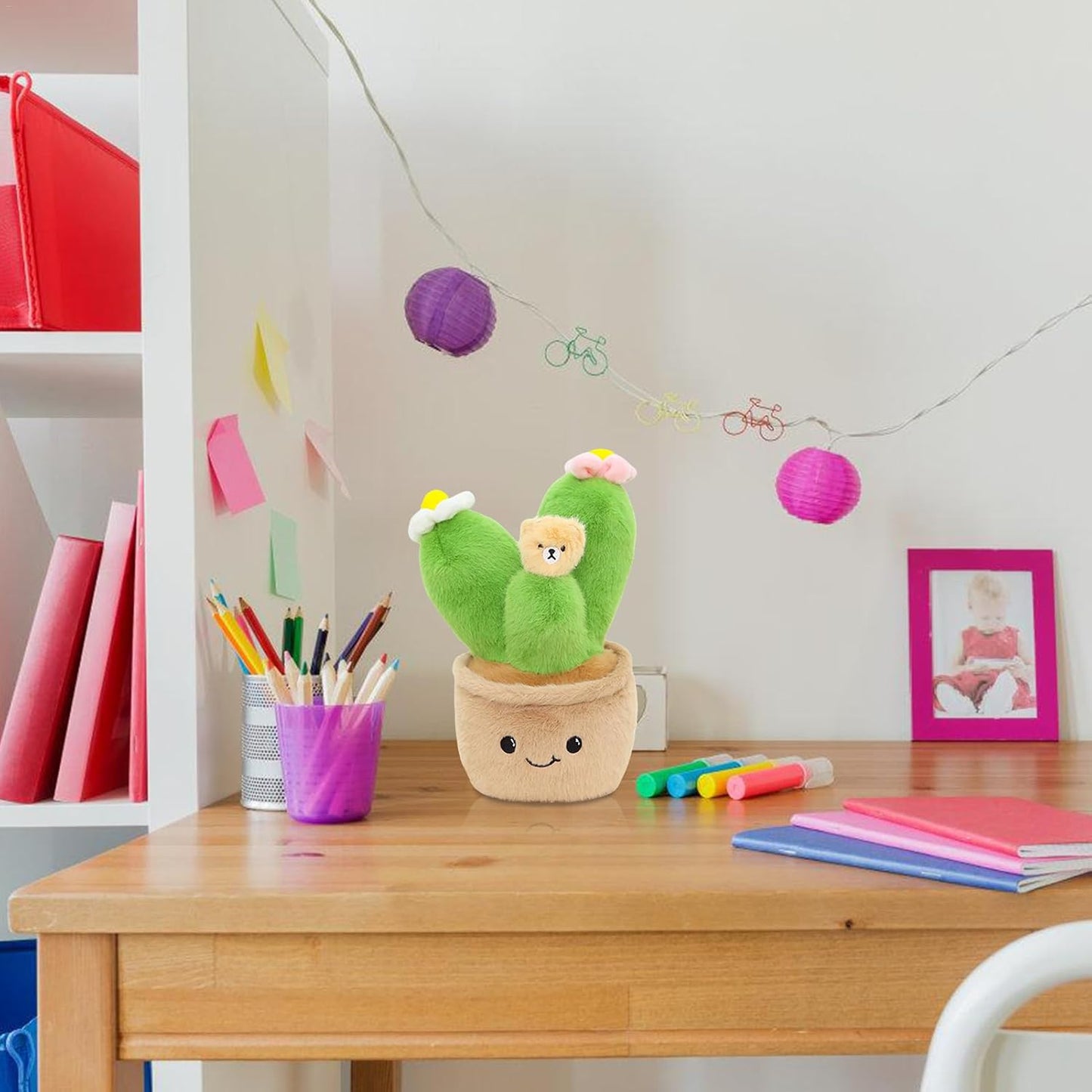 Stuffed Potted Plant Plush | Plush Plant Toy | Soft Potted Plant | Stuffed Plant Decoration, Cozy Potted Plush Cute Plush Plant, Potted Plant Stuffed Toy, Decorative Plush Plant