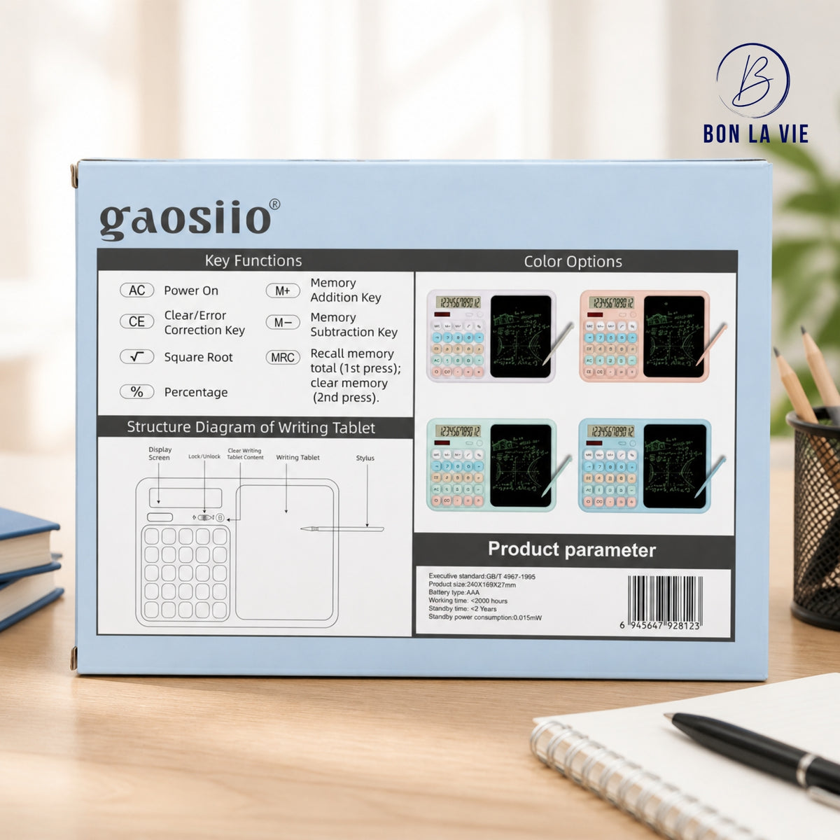 Writing Tablet Calculator