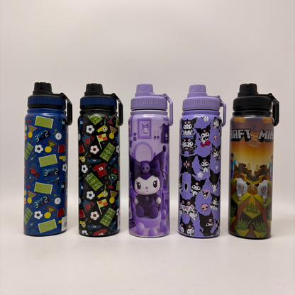 Cartoon Characters Insulated Bottle