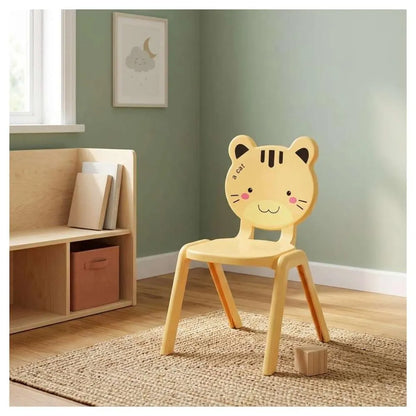 Cat Print Kids Chair – Cute Animal Design