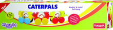 Funskool Giggles - Caterpal, 2 in 1 Pull along toy, Encourages Walking,Stacking and Linking, 12 months & above, Infant and Preschool Toys