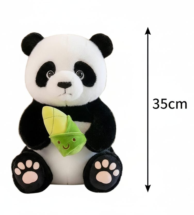 Corn Panda 35cm soft toy
