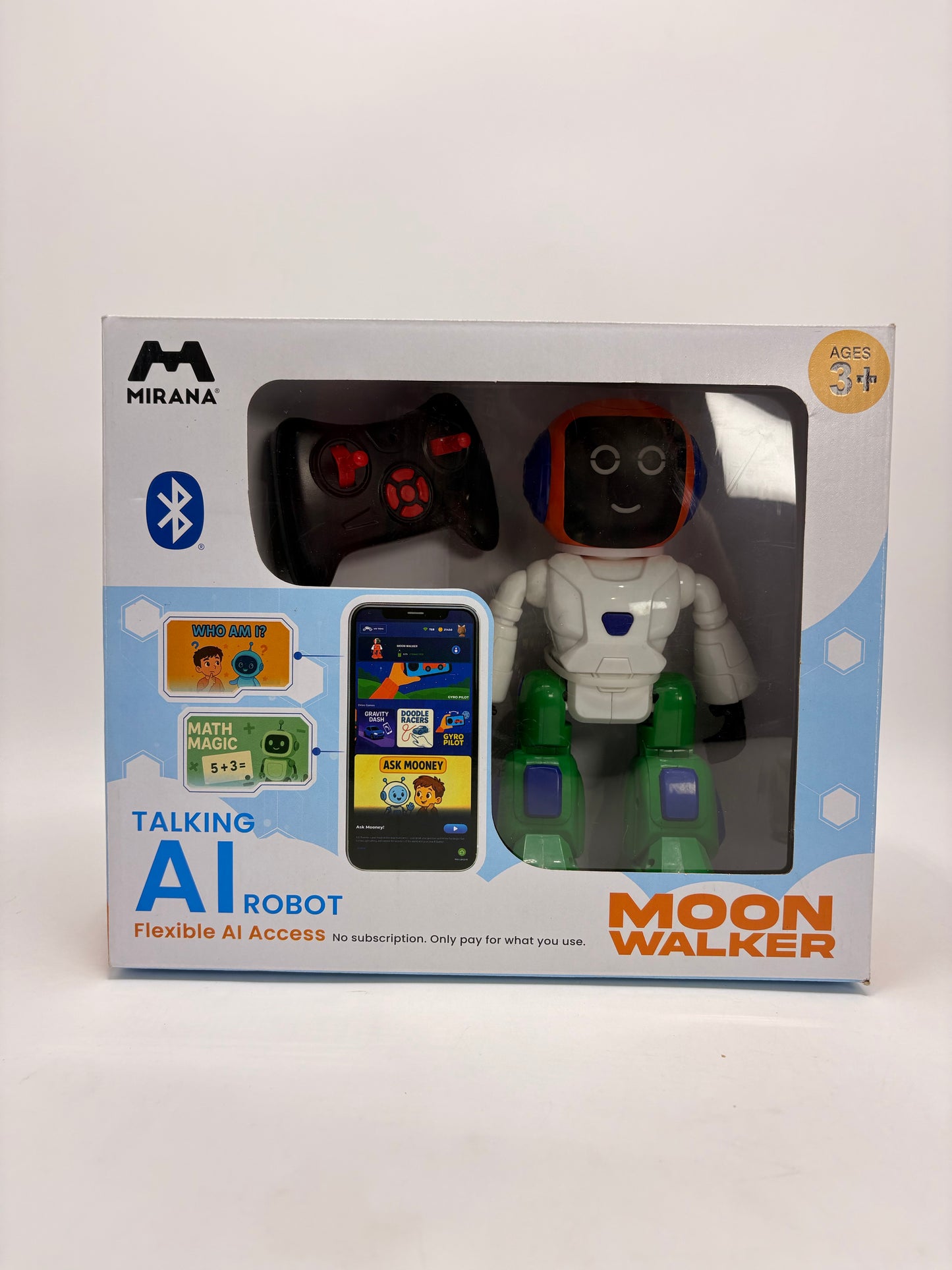 Mirana Talking AI Robot Moon Walker