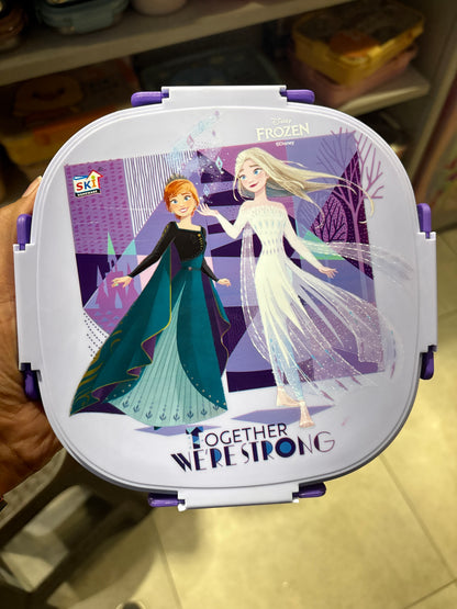 SKI Marvel & Disney Kids Insulated Lunch Box with Steel Inner and Spoon