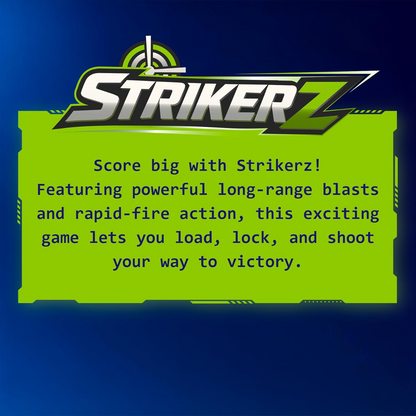 Superplay Strikerz Foam Bullet Blaster Gun
