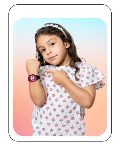 Spiky Fun & Cute Design Analog Kids Watch Spkeva35