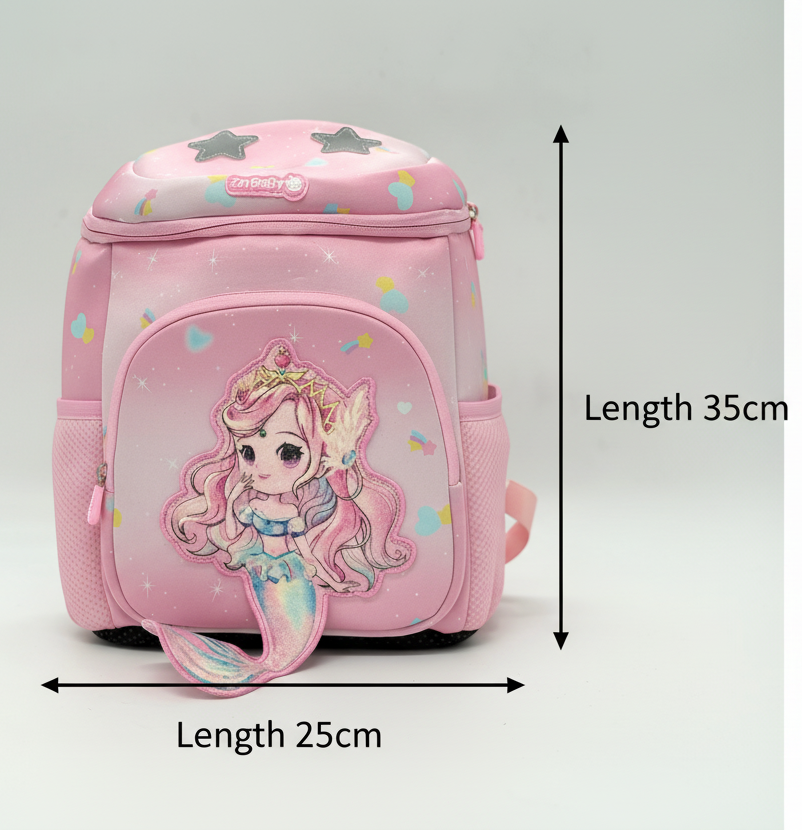 Kids Mermaid School Bag
