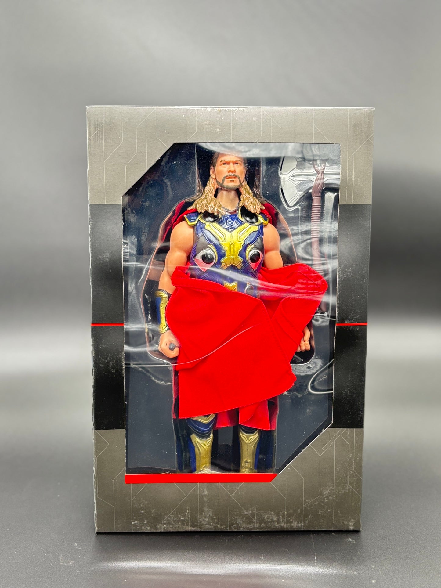 Thor Love and Thunder Action Figure with Fabric Cape and Stormbreaker Axe