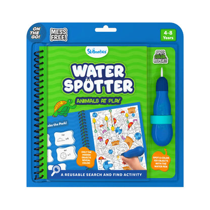 Skillmatics Water Spotter Animals at Play – Reusable Search & Find Activity Book Ages 4–8