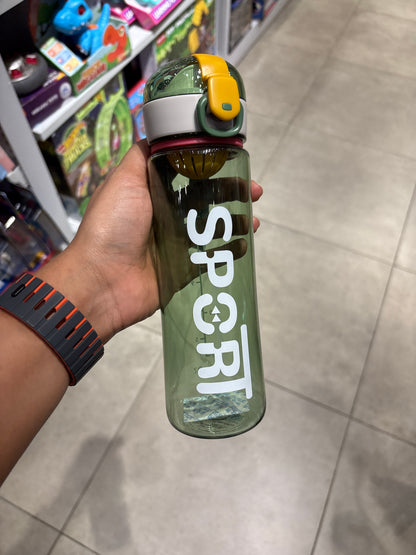 Sport Flip-Top Plastic Water Bottle 500ml