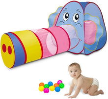 Elephant Tunnel Pop-Up Play Tent with 25 Balls