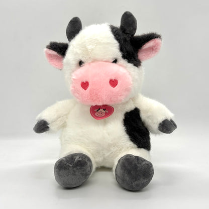 Cute Pink Cow Plush Toys 35 Cm