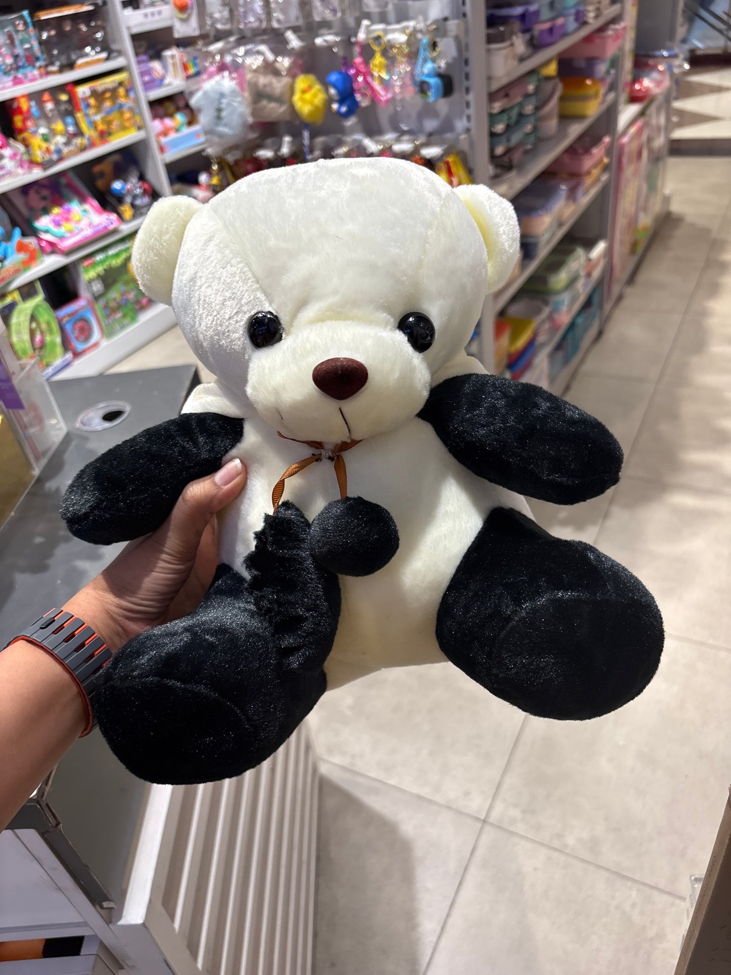 Panda with Removable Hoodie Plush Stuffed Toy 30cm