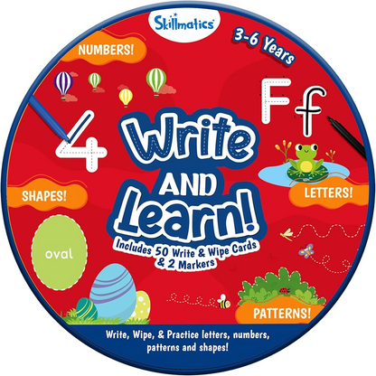 Skillmatics Write and Learn Cards