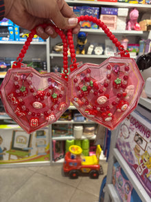 Red Heart Shape Kids Jewellery Set