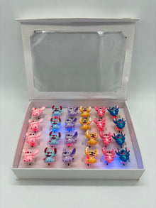 Stitch Character LED Glowing Fashion Ring