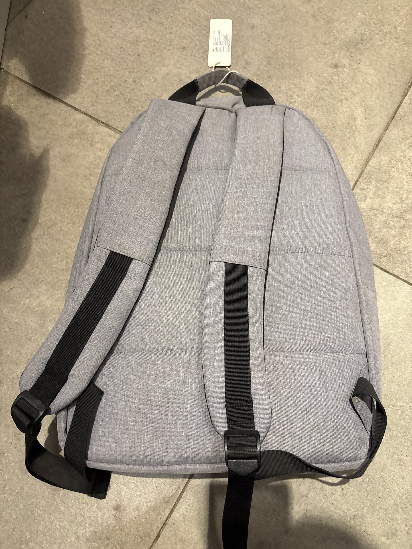 Casual Grey Backpack for Daily Use