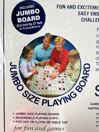 Jumbo Sequence Strategy Board Game – Family & Party Game (7+ Years)