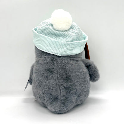 Penguin with Strips Fish 35cm Soft Toy