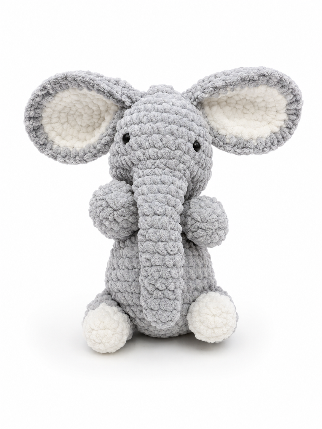 Handmade Crochet Elephant Stuffed Toy