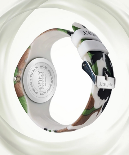 Spiky EVA A38 Printed Analog Watch