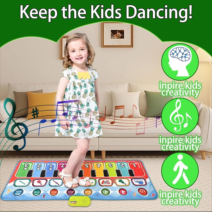 Piano  Music Mat Touch And Learn