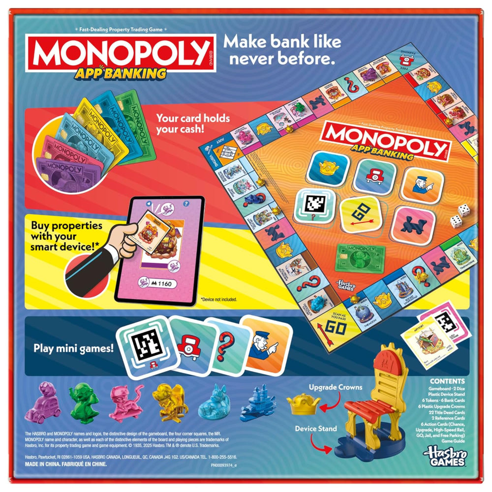 Monopoly App Banking Hasbro Games