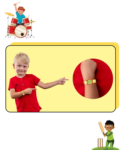 SPIKY Kids Analog Watch Water Resistant