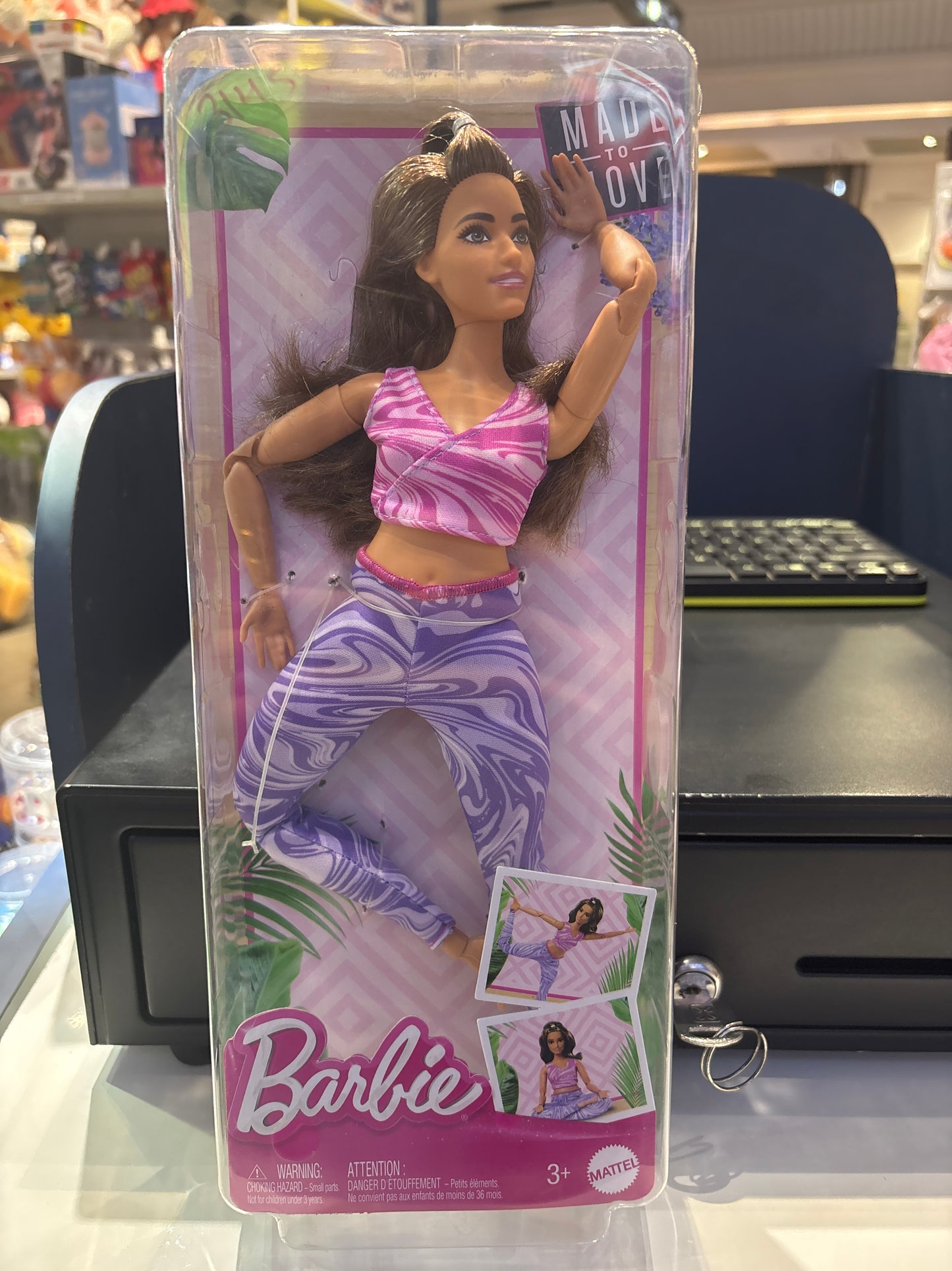 Barbie Made to Move Fashion Doll – Fully Poseable with 22 Flexible Joints