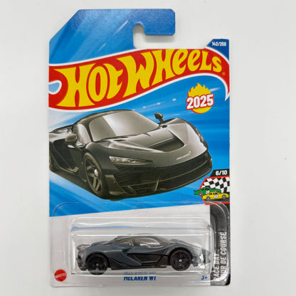 Hot Wheels 1:64 Die-Cast Set of 4 - McLaren W1, VW T3 Custom, Quick Chat, Decidedly Go