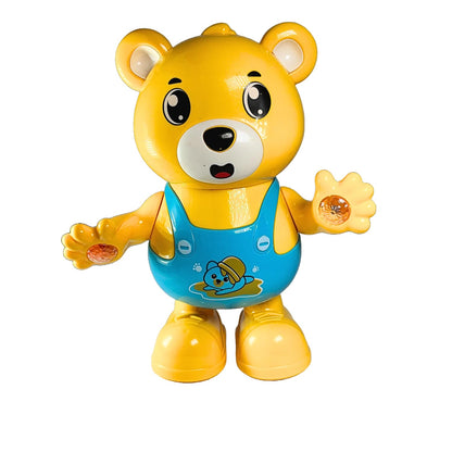 Dancing Bear, Dancing Toy with Light and Sound| Walk & Hand Swing Musical |Educational Robot Toys & Kids Toddler Gift