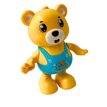 Dancing Bear, Dancing Toy with Light and Sound| Walk & Hand Swing Musical |Educational Robot Toys & Kids Toddler Gift
