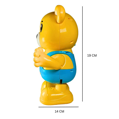 Dancing Bear, Dancing Toy with Light and Sound| Walk & Hand Swing Musical |Educational Robot Toys & Kids Toddler Gift