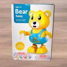 Funny Dancing Bear Toy with Music, Lights & Swinging Hands – 19 cm
