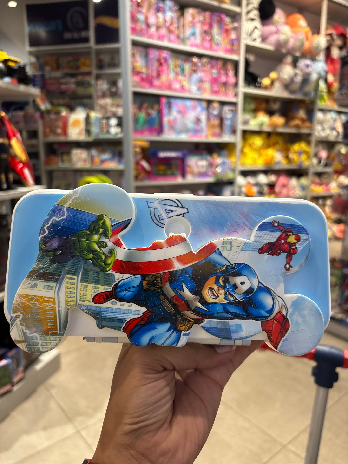 TMS 3005 MIX CHARACTER PLASTIC PENICL CASE