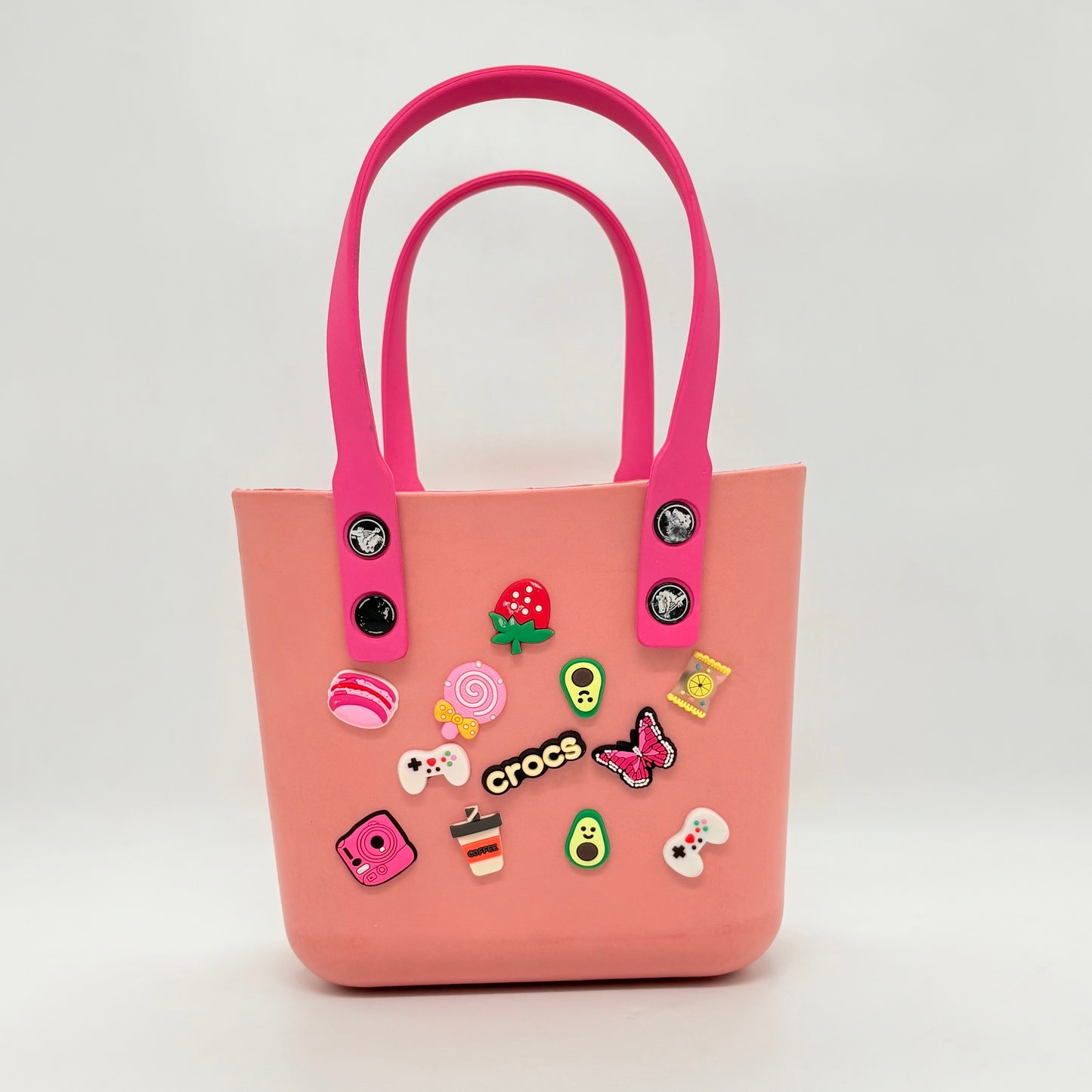 Small Crocs Classic Tote Bag with Jibbitz Charms