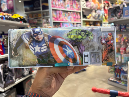 Double Sided Magnetic Metal Pencil Pouch